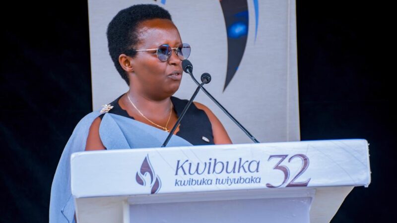 MAGERAGERE: DDEA “UWAMAHORO Genevieve, yasabye abitabiriye #Kwibuka32 guhumuriza Abarokotse.