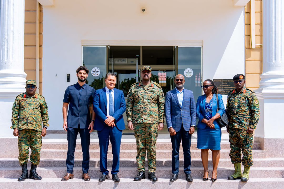 Hari icyizere? Gen. Muhoozi ahuye n’ubuyobozi bwa Nation Media Group