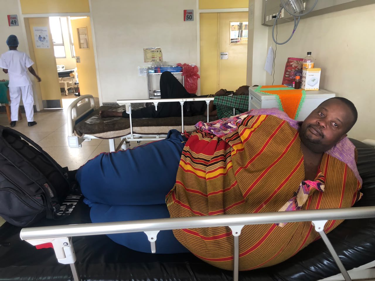 Umunyamakuru Agaba Moses “SeaMan” arwariye mu Bitaro bya Mulago
