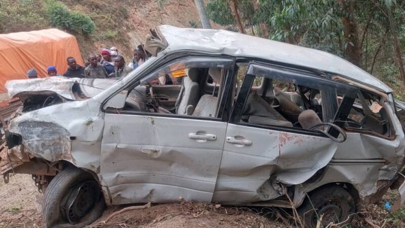 Uganda:Umubikira ari mu bantu babiri baguye mu mpanuka ku muhanda wa Kabale-Kisoro